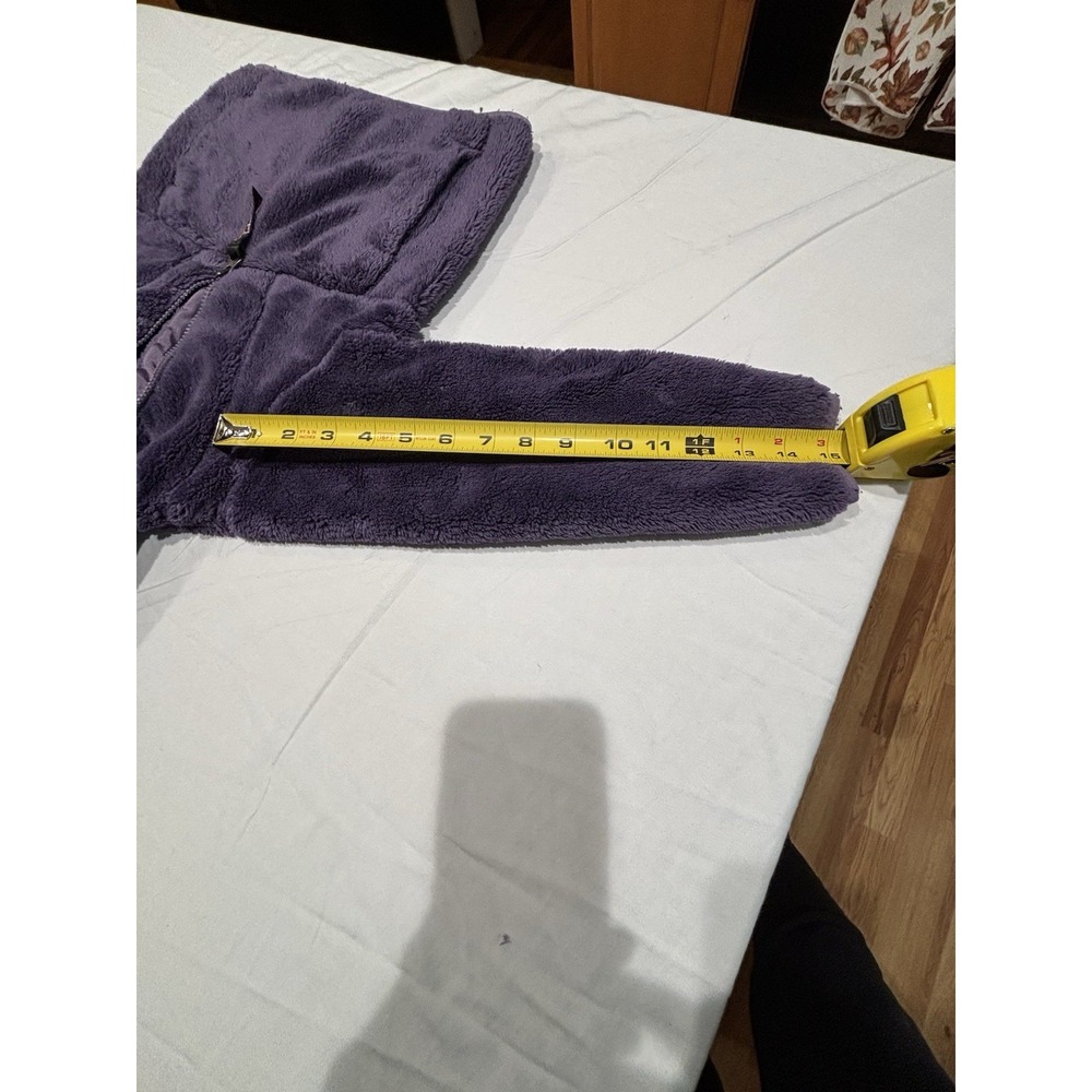 L L Bean Fleece 1/4 Zip Pullover Youth Purple Size 4 - Picture 14 of 15